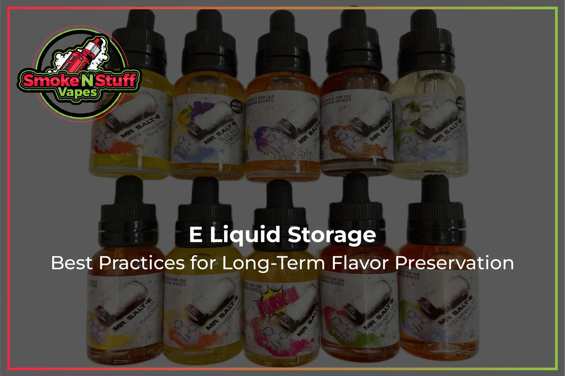 E Liquid Storage 