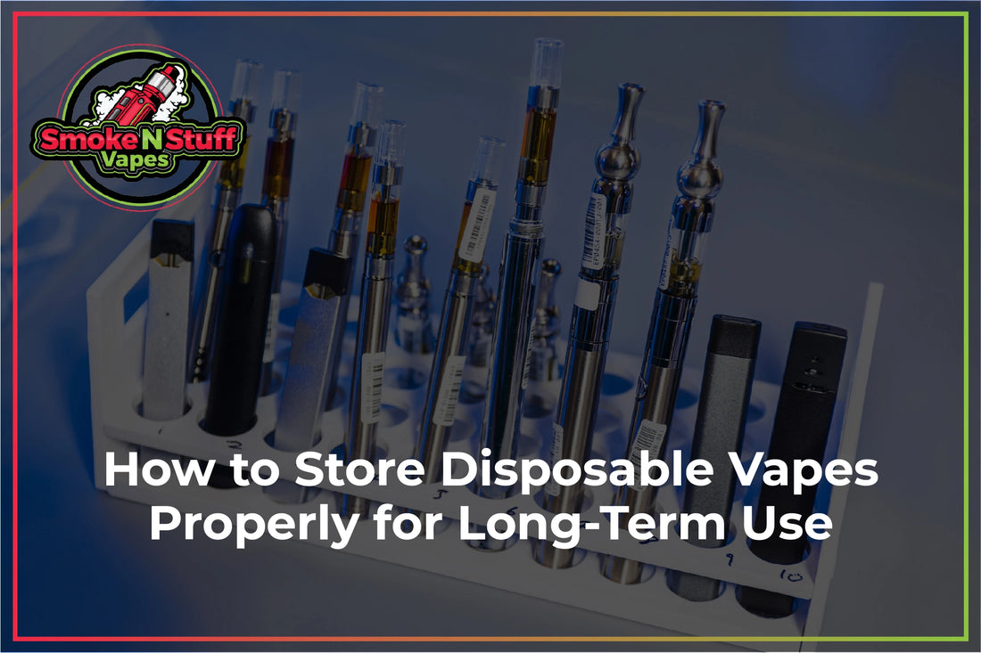 How to Store Disposable Vapes Properly for Long-Term Use?