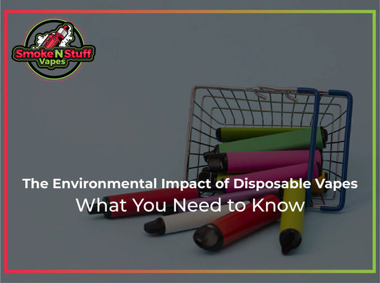 The Environmental Impact of Disposable Vapes 