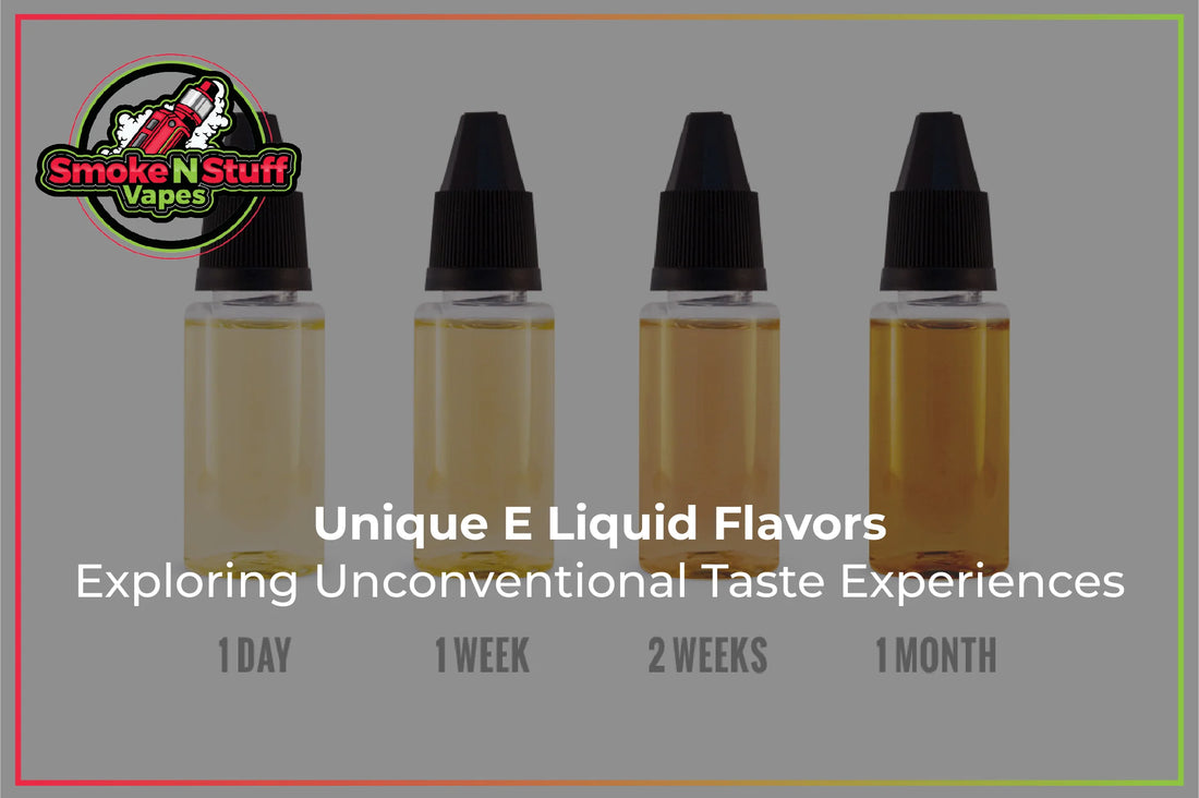 Unique E Liquid Flavors 