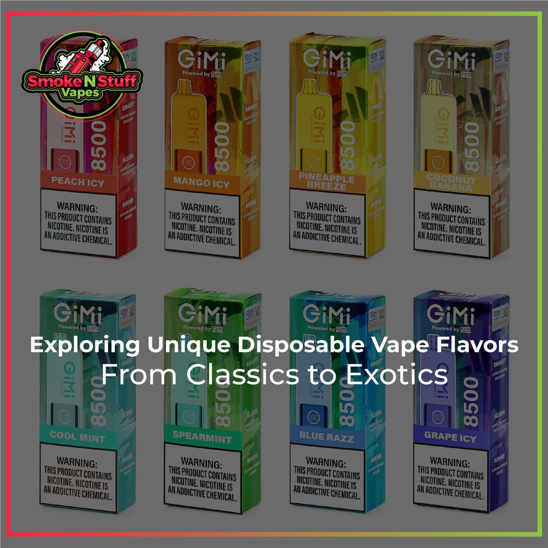 Exploring Unique Disposable Vape Flavors