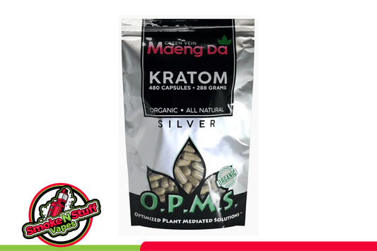 Kratom OPMS Silver Green Maeng Da Caps