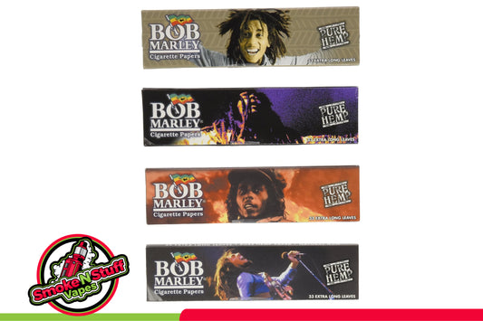Bob Marley King Size 110mm Pure Hemp Natural Rolling Papers