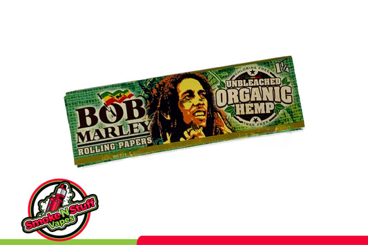 Bob Marley / Unbleached Organic Hemp 1 1/4 / Rolling Papers